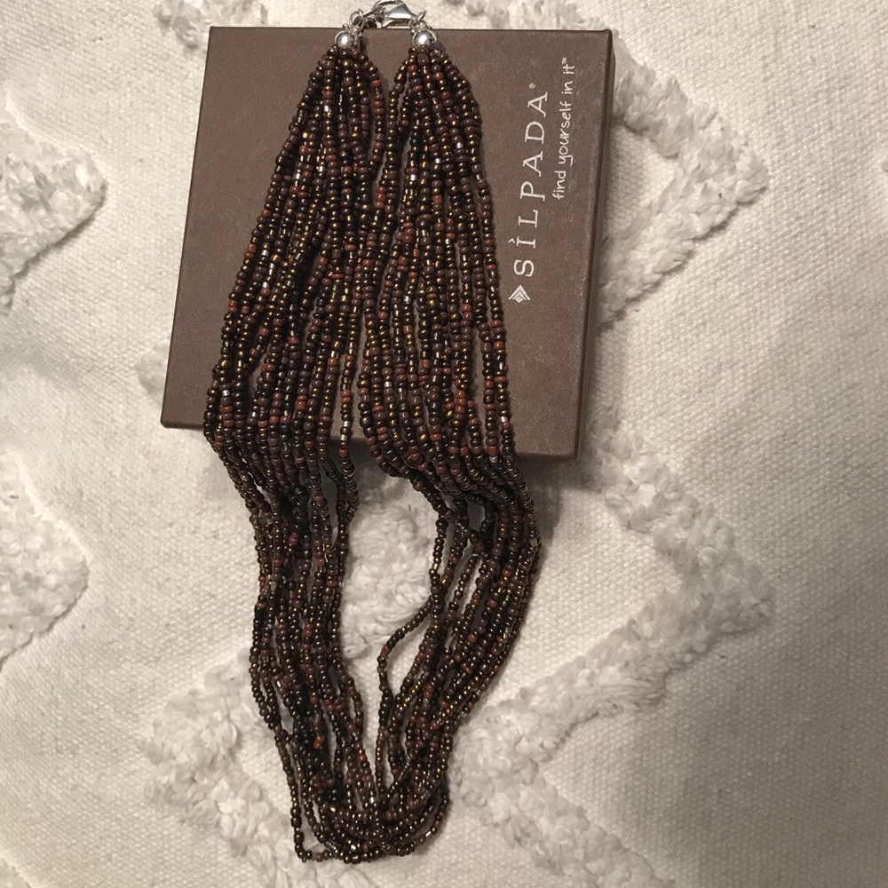 Silpada Multi-strand Beaded Necklace